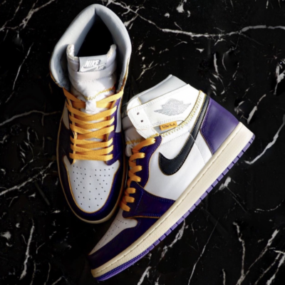 UNION JORDAN 1 HIGH "LAKERS"